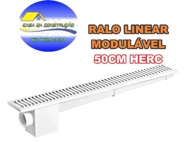 RALO SIF PVC BRANCO 50 CM LINEAR MOD 4025 BR HERC