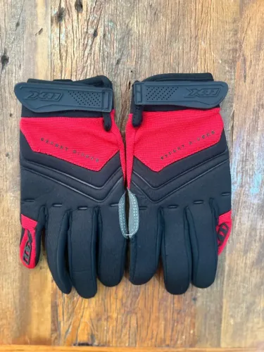 Luva X11 Nitro Win Motociclista Protege Do Frio Cor Vermelho