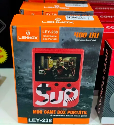 Mini Game Sup Portátil 400 jogos.
