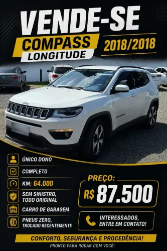 Jeep Compass Longitude 2.0 4X2 Flex 16V Aut. 2018