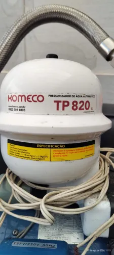 pressurizador de água automático Komeco TP 820 G2
