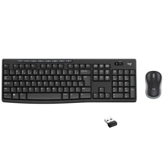 Kit Teclado e Mouse Wireless Logitech MK270 - R$ 169
