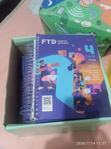 Livros sistema de ensino FTD