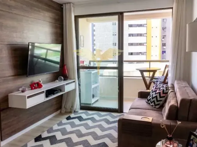 Excelente apartamento 2 quartos em Brotas | SEMI-MOBILIADO