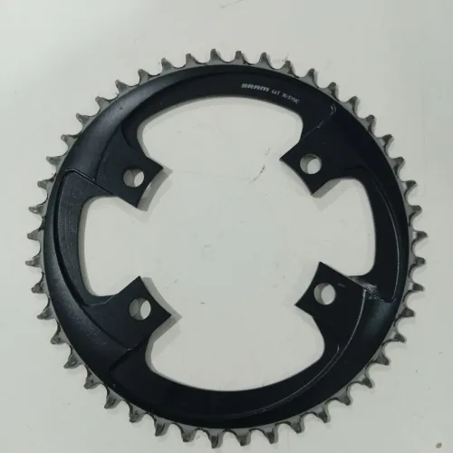Coroa Sram red 44 dentes bcd 105 gravel road MTB single