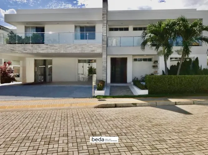 ibeda - Casa Condomínio Natal West Side Boulevard, 4 suites, closet, hidro 450m²