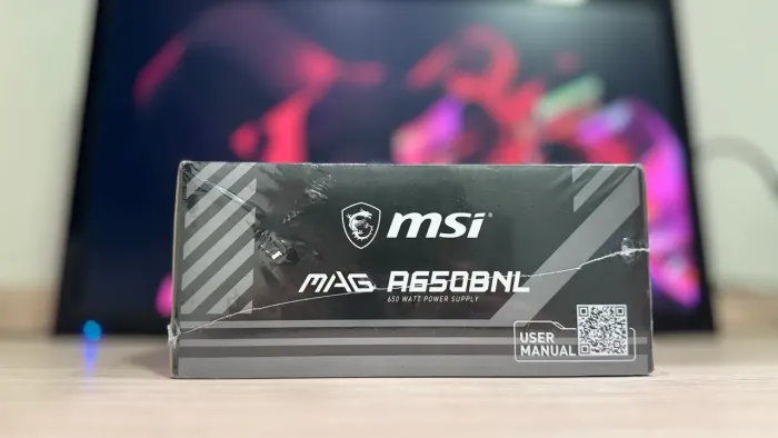 Fonte MSI MAG 650W 80 Plus Bronze - Nova e Lacrada