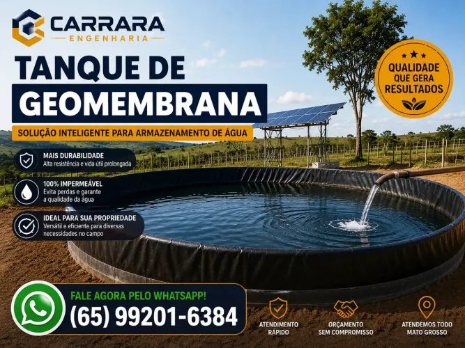 Tanque GEOMEMBRANA