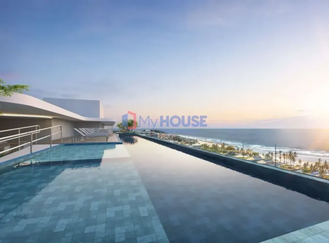 Oportunidade de revenda de apartamento studio de alto padrão frente mar, na zona sul de Il