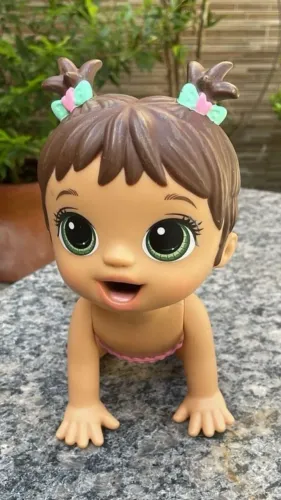 Boneca baby alive hora da papinha