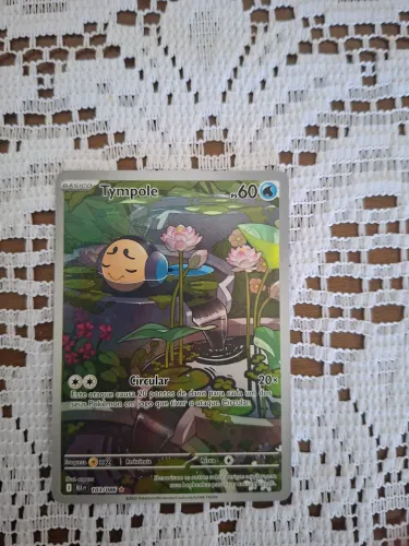 Card tcg Pokémon tympole 103/086, palpitada 104/086
