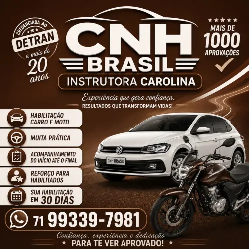 CNH BRASIL 30 DIAS NA MÃO