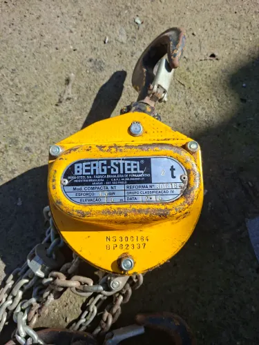talha berg steel 2 ton 10m de corrente