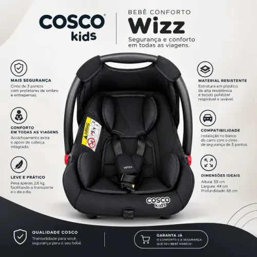 Vendo bebê conforto Cosco 