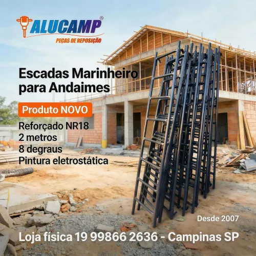 Vendas Escadas para Andaimes  2 metros 