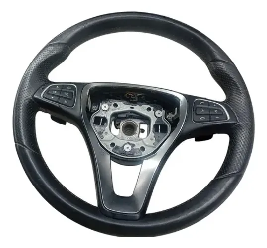 Volante Comando Mercedes C200 2.0 T 2015 2016 Detalhe