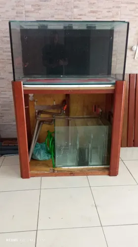 Aquário com sump completo
