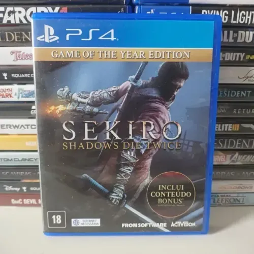 Sekiro Shadows Die Twice Game of the Year Playstation 4