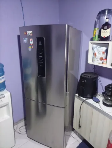 Geladeira Electrolux inverte technology inox