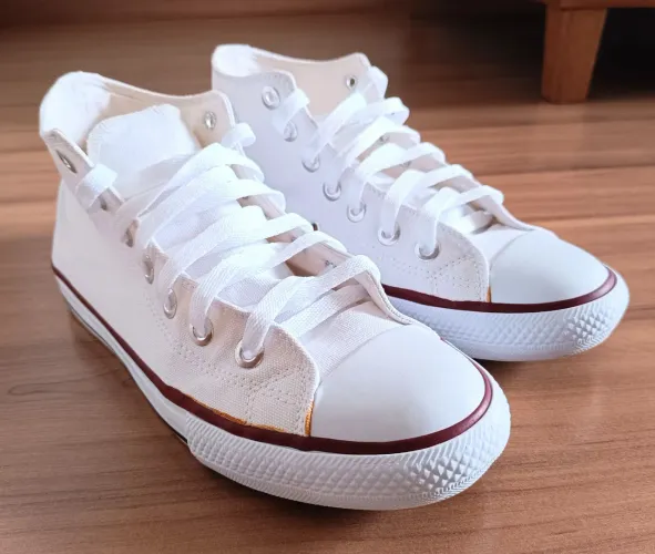 Tênis Converse Chuck Taylor All Star Core Hi Branco N°37