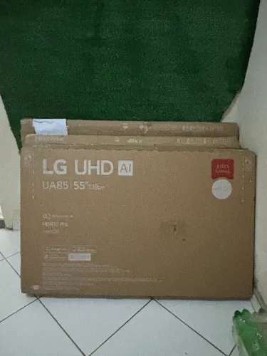 2 TVs 55? 4K LG QLED + HISENSE (NOVAS) P/ PEÇAS - LEIA