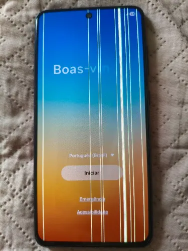 CELULAR SAMSUNG S21 ( LINHAS BRANCAS NA TELA) 