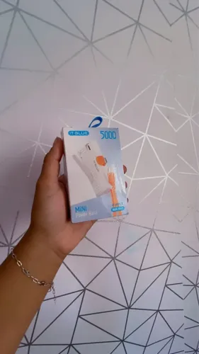Carregador portátil de 5000 mAh - ENTREGA A DOMICÍLIO 