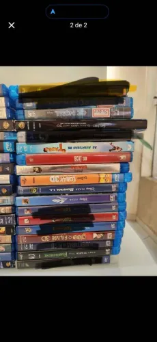 Lote de filmes 3D para o Lucas
