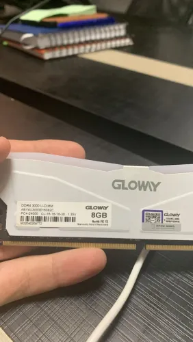 Memória ram 8gb ddr4 glowy com led