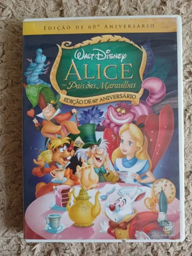 Alice no pais das maravilhas - DVD original