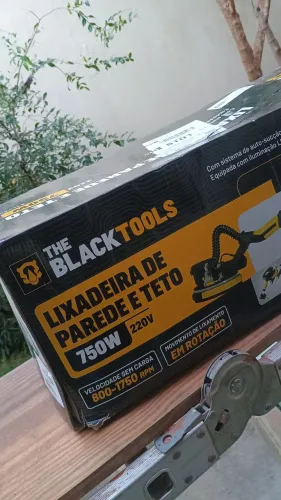 Lixadeira de parede e teto com aspirador de po