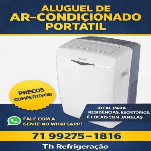Aluguel de ar-condicionado portátil