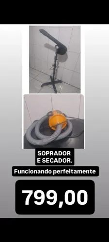 Soprador e Secador pet banho e tosa.