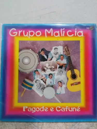 vendo disco de vinil Pagode anos 90, grupo Malícia, " Pagode e Cafuné" ótimo estado.