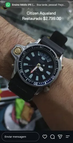Relogio Citizen aqualand