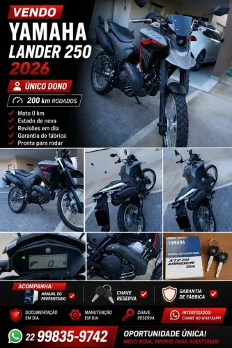 VENDO - Yamaha Lander 250 ABS 2026