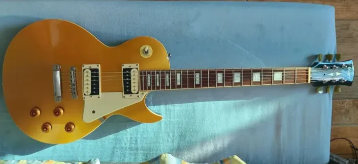 Guitarra Cort Les Paul Gold Top Upgrade