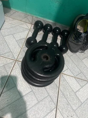 Anilhas e Halteres