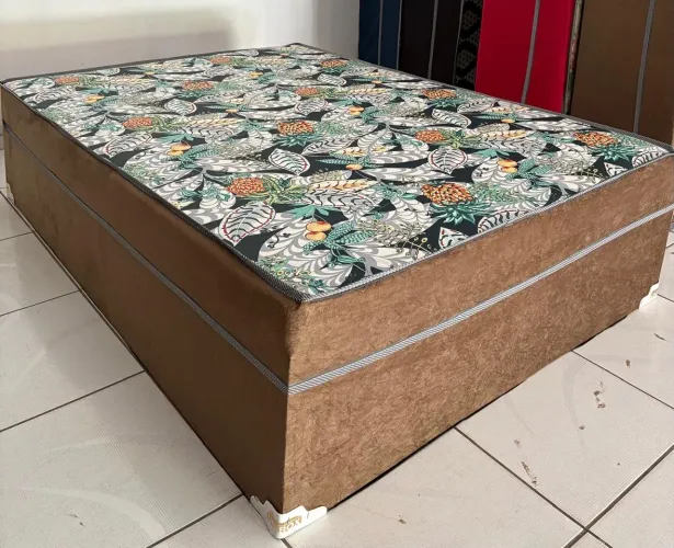Cama box casal