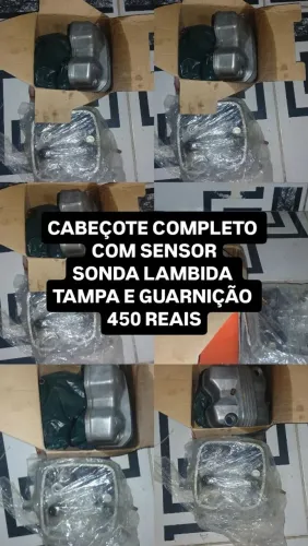 CABEÇOTE ORIGINAL COMPLETO DA FAN 125i