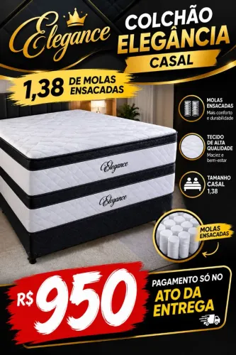 Colchão elegânce/, Colchão clássico de molas