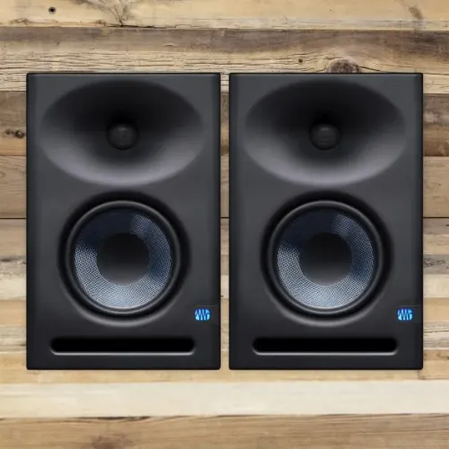 (Lacrado) Monitores de áudio Presonus ERIS E7 XT (PAR) Estúdio profissional. Bi-volt