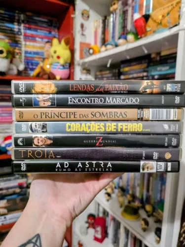Lote DVD Filmes Brad Pitt