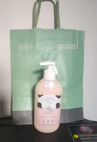 Hidratante deleite 400 ml OBoticário