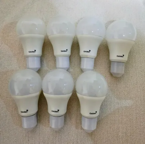 Kit 7 Lampadas Ultra Led Golden 10w A60 6500k Branco-frio