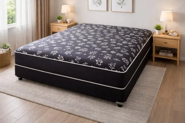 Promoção imperdível de 950 por 750 Cama box casal nova com molas ensacadas conjugada 