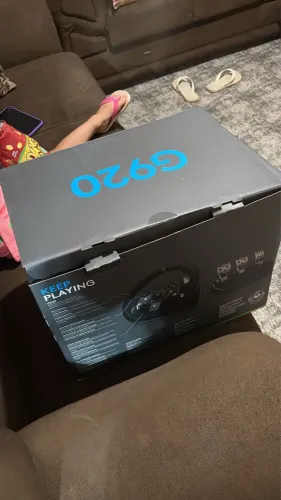 Volante Logitech G920 + Pedal + Câmbio