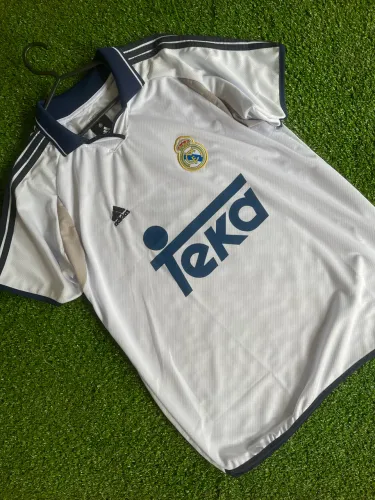 Camisa retrô real Madrid 2000/01 Zidane 5