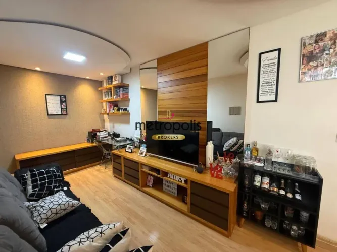 Apartamento com 2 dormitórios à venda, 67 m² por R$ 500.000,00 - Osvaldo Cruz - São Caetan