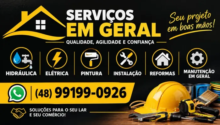 Marido de aluguel disponível, reformas, instalação...